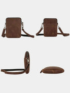 Borsa in pelle a tracolla dal design essenziale - Aurelio Club