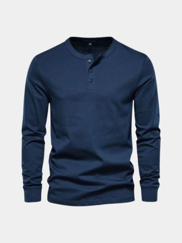 Maglia serafino a maniche lunghe Minimal - Aurelio Club