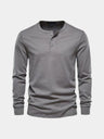 Maglia serafino a maniche lunghe Minimal - Aurelio Club