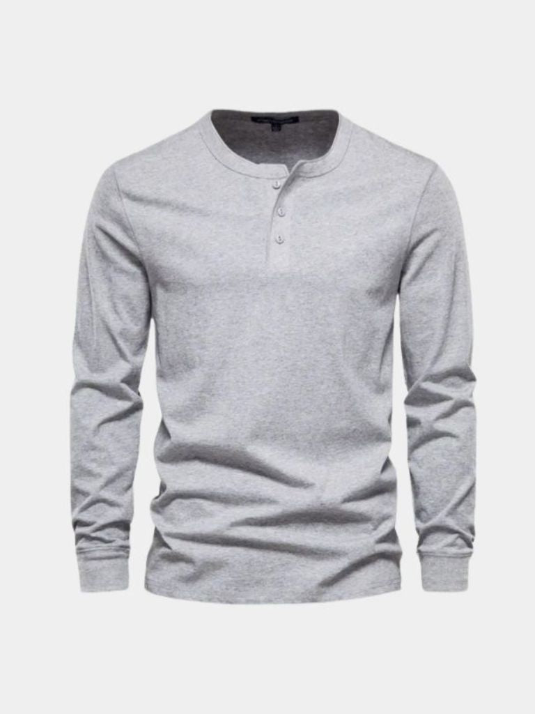 Maglia serafino a maniche lunghe Minimal - Aurelio Club