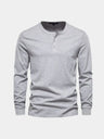 Maglia serafino a maniche lunghe Minimal - Aurelio Club