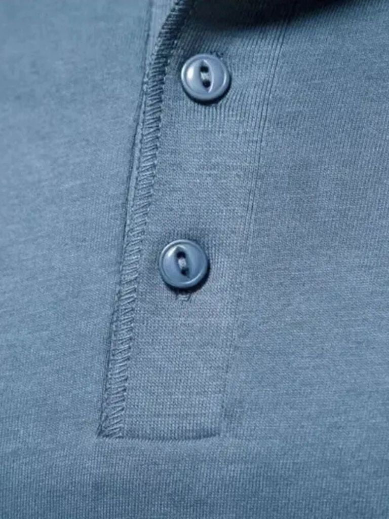 Maglia serafino a maniche lunghe Minimal - Aurelio Club