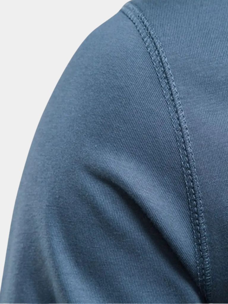 Maglia serafino a maniche lunghe Minimal - Aurelio Club