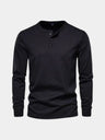 Maglia serafino a maniche lunghe Minimal - Aurelio Club