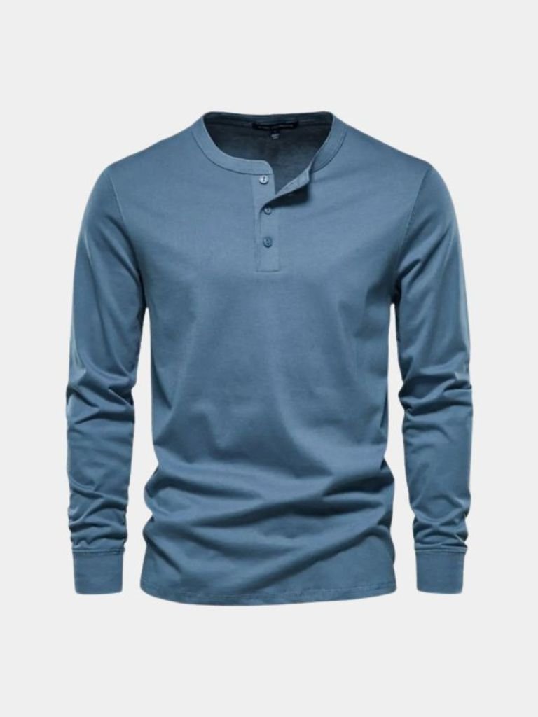 Maglia serafino a maniche lunghe Minimal - Aurelio Club
