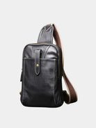 Borsa in pelle a tracolla Minimal - Aurelio Club