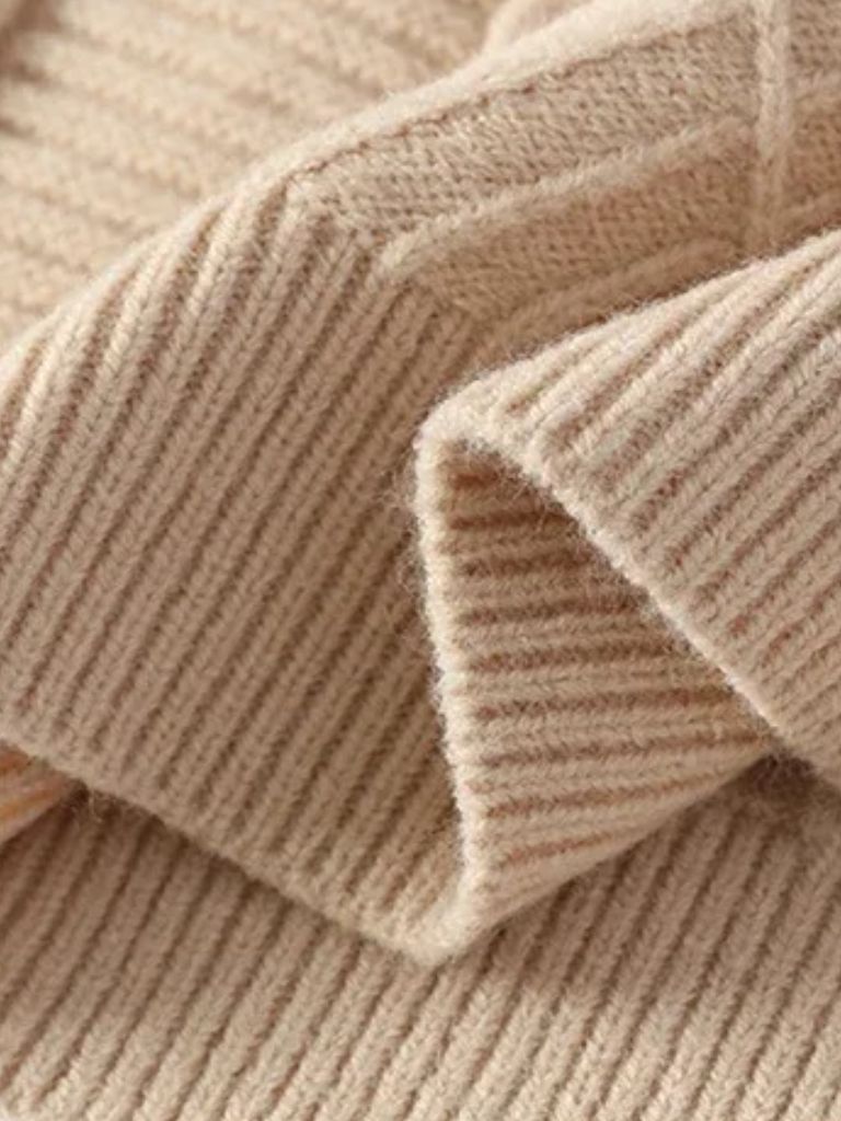 Pullover Minimal con lavorazione a rilievo - Aurelio Club