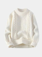 Pullover Minimal con lavorazione a rilievo - Aurelio Club