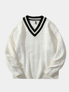 Pullover Minimal con scollo a V - Aurelio Club
