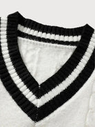 Pullover Minimal con scollo a V - Aurelio Club