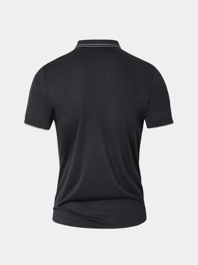 Polo Obsidian con profili - Aurelio Club