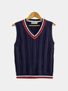 Gilet in maglia d'ispirazione classica - Aurelio Club