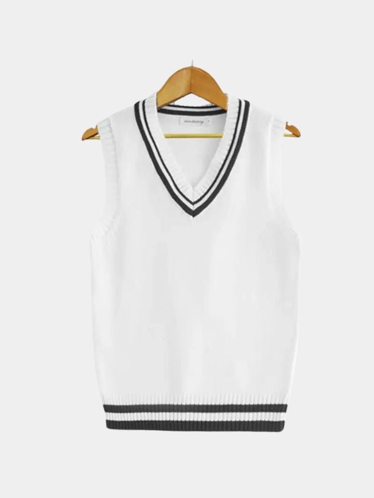 Gilet in maglia d'ispirazione classica - Aurelio Club