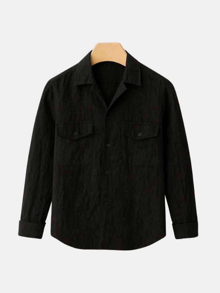 Camicia a maniche lunghe d'ispirazione classica - Aurelio Club