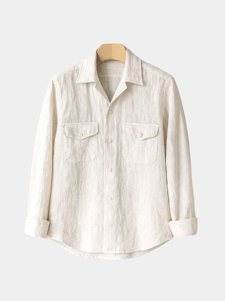 Camicia a maniche lunghe d'ispirazione classica - Aurelio Club
