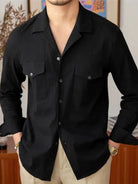 Camicia a maniche lunghe d'ispirazione classica - Aurelio Club