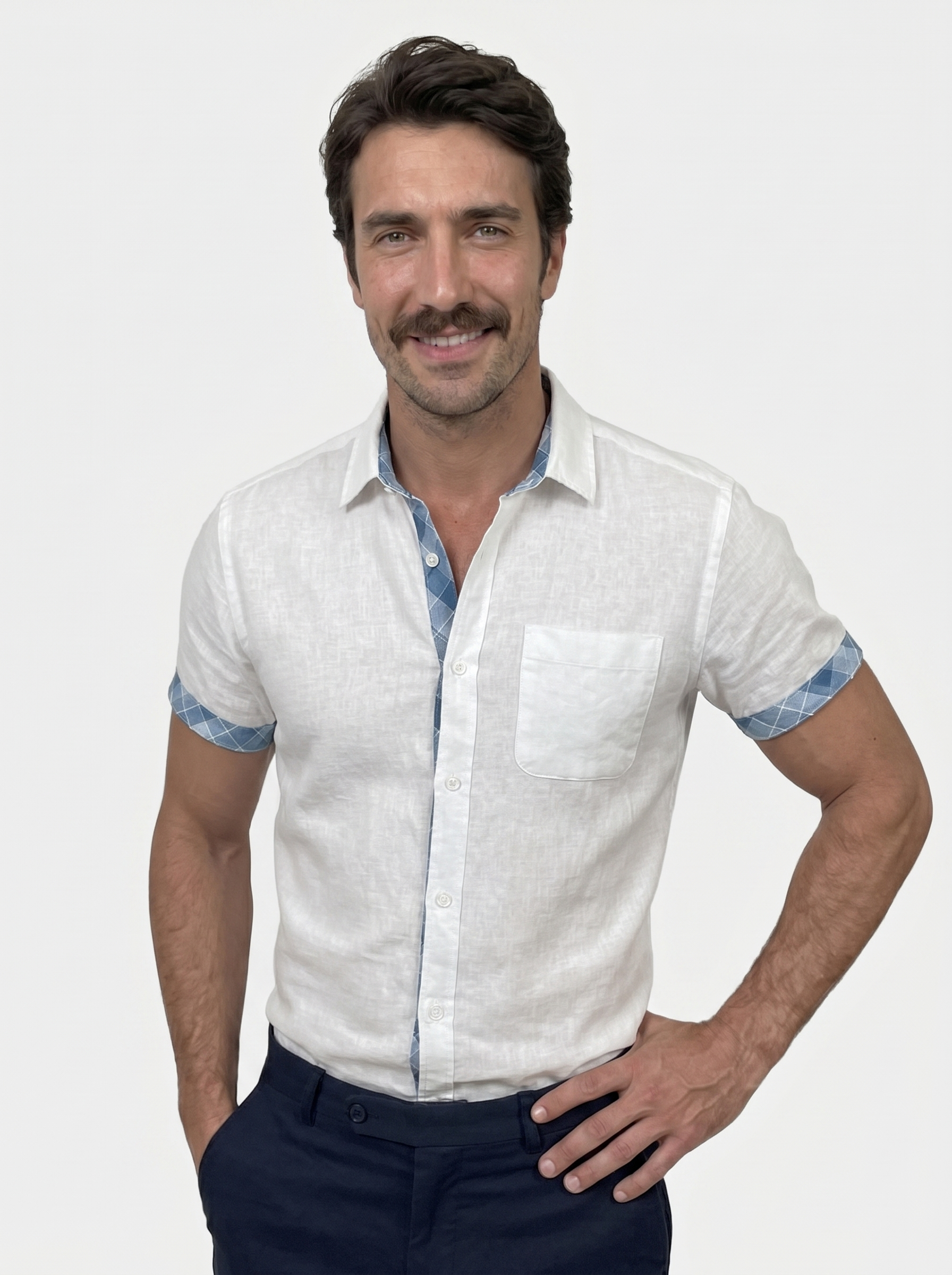 Camicia Ocean a maniche corte - Aurelio Club