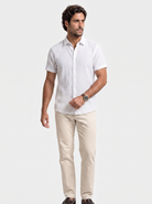 Camicia Lumière in lino a maniche corte - Aurelio Club