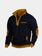 Pullover Explorer a collo alto con zip corta - Aurelio Club