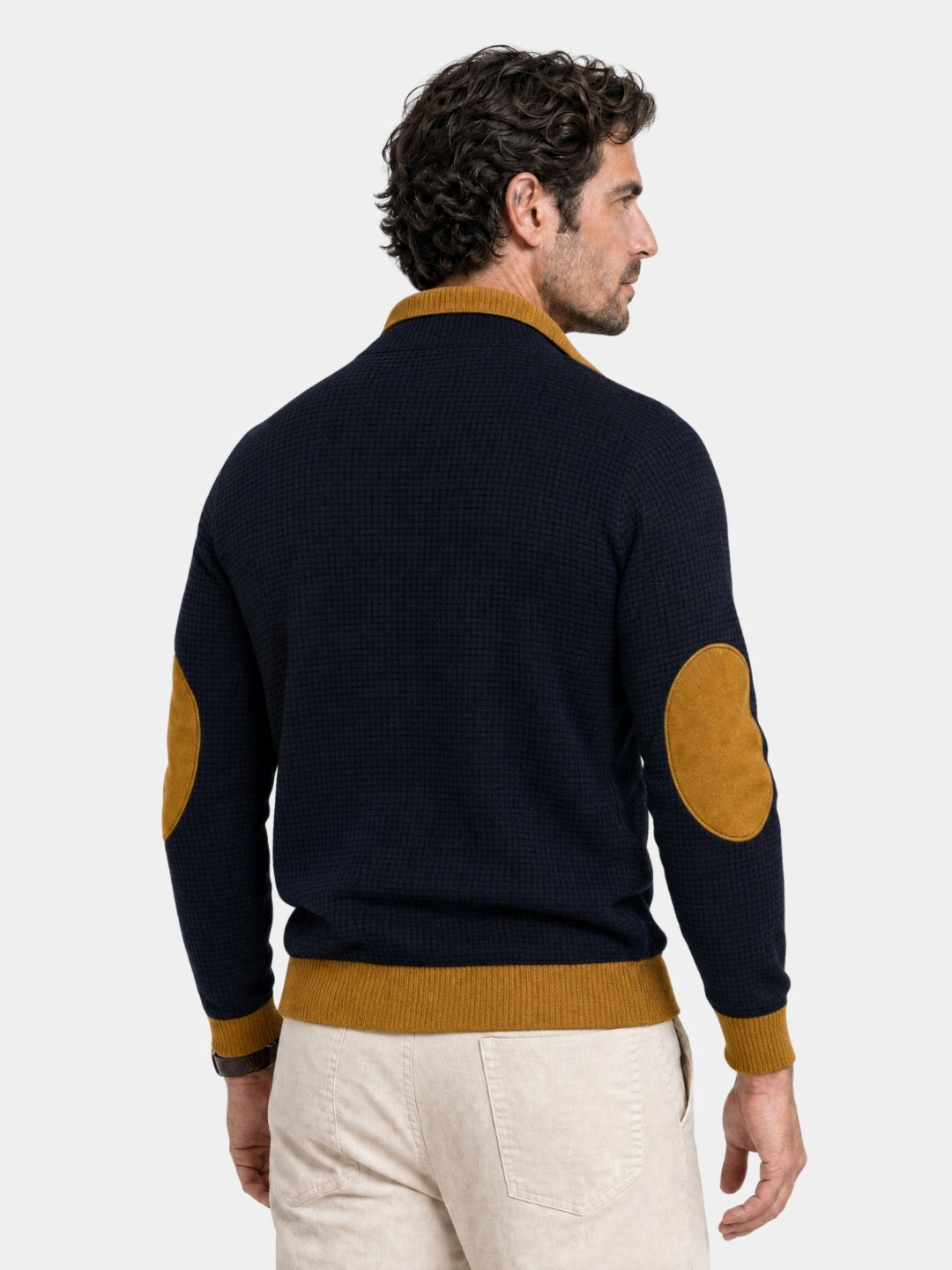 Pullover Explorer a collo alto con zip corta - Aurelio Club