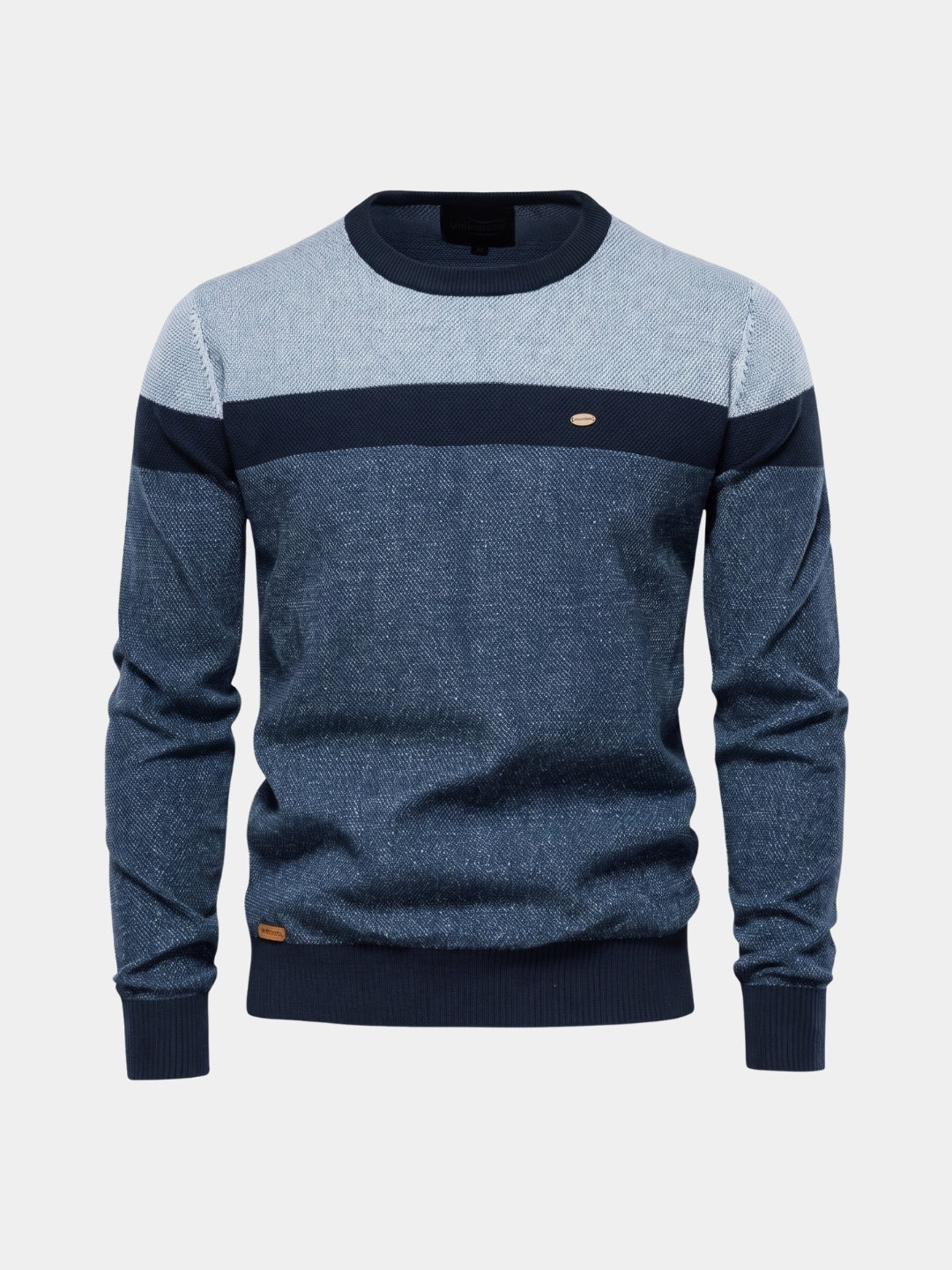 Pullover Fusion con dettagli geometrici - Aurelio Club