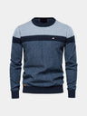 Pullover Fusion con dettagli geometrici - Aurelio Club