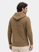 Giacca in maglia con cappuccio Himalaya - Aurelio Club