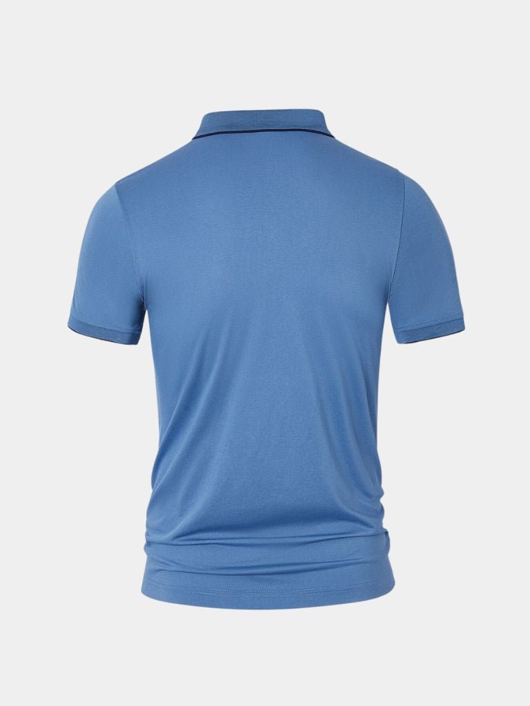 Polo Regis con zip corta - Aurelio Club