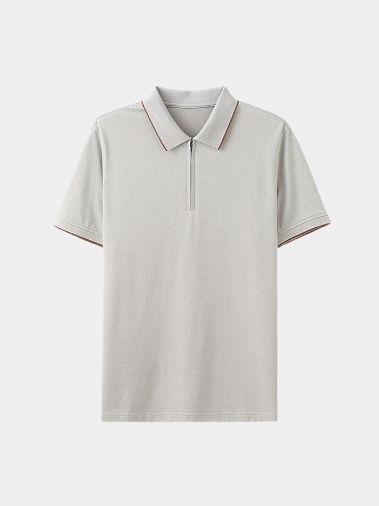 Polo Regis con zip corta - Aurelio Club