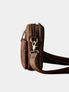 Borsa uomo in pelle d'ispirazione rétro - Aurelio Club