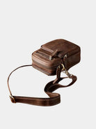 Borsa uomo in pelle d'ispirazione rétro - Aurelio Club