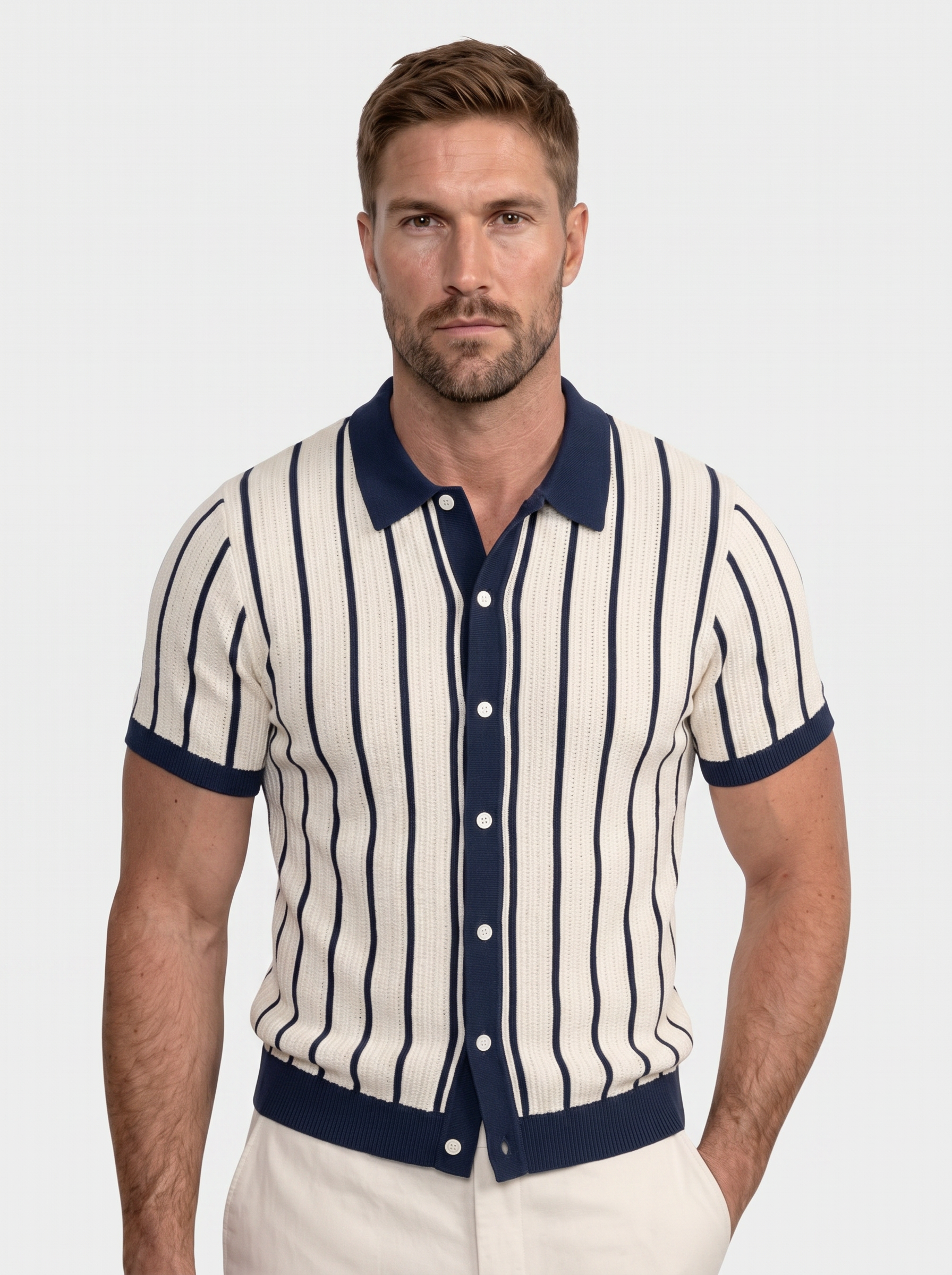 Polo Atlantic Frame in maglia - Aurelio Club