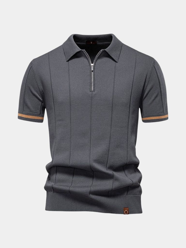 Polo Royal con zip - Aurelio Club