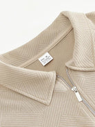 Pullover Sandmoor a collo alto con zip corta - Aurelio Club