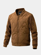 Bomber imbottito con maniche in tessuto sherpa - Aurelio Club