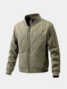 Bomber imbottito con maniche in tessuto sherpa - Aurelio Club