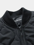 Bomber imbottito con maniche in tessuto sherpa - Aurelio Club