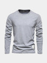 T-shirt slim a maniche lunghe - Aurelio Club
