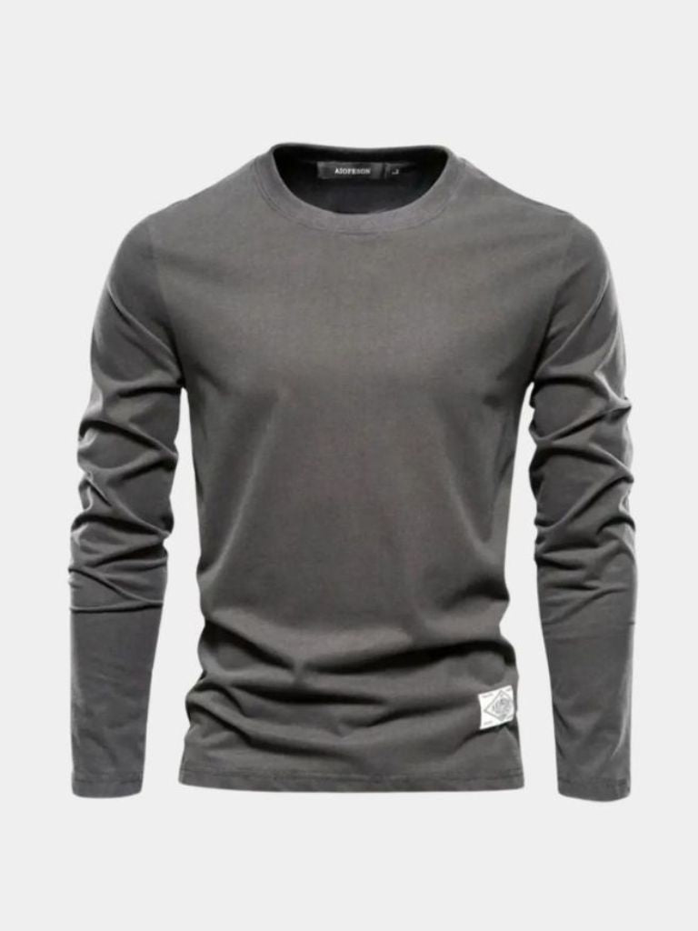T-shirt slim a maniche lunghe - Aurelio Club