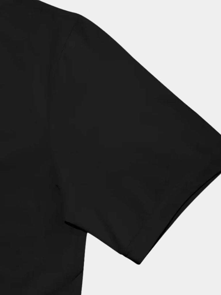 T-shirt a collo alto in tinta unita - Aurelio Club