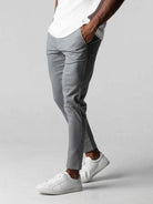 Pantaloni slim in tessuto elasticizzato - Aurelio Club
