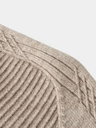 Pullover in lana a righe con zip corta - Aurelio Club