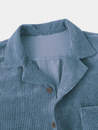 Camicia a maniche corte con lavorazione a rilievo - Aurelio Club
