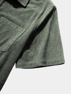 Camicia a maniche corte con lavorazione a rilievo - Aurelio Club