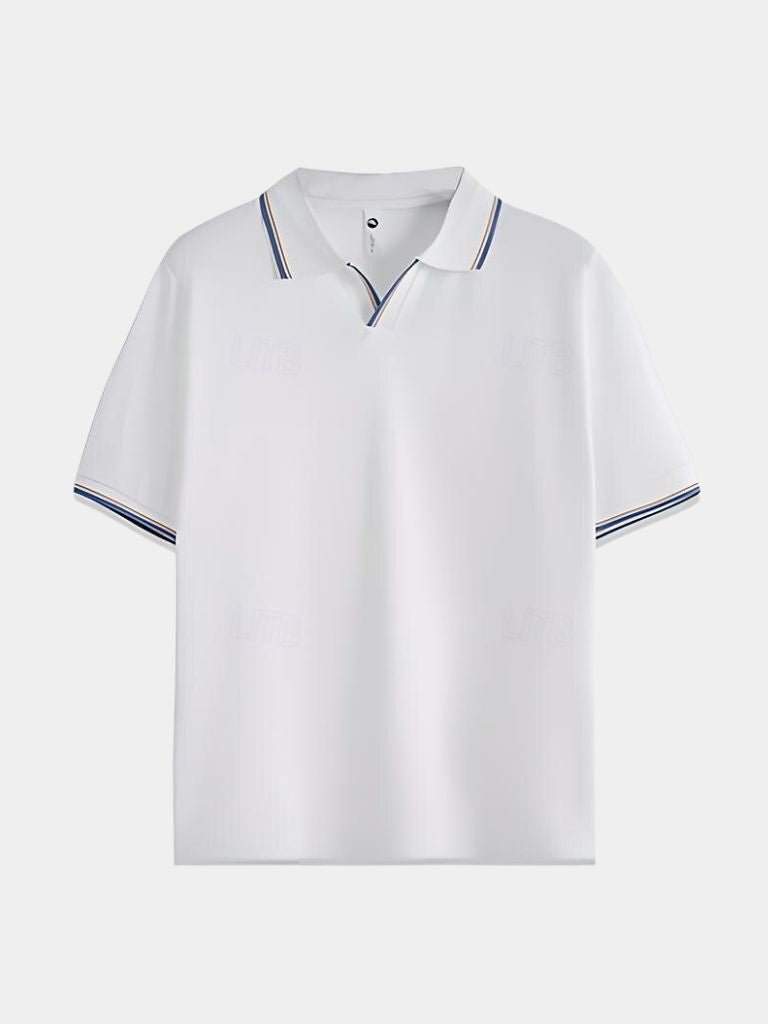 Polo con scollo a V Timeless - Aurelio Club