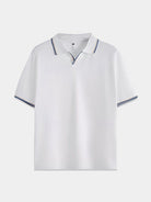 Polo con scollo a V Timeless - Aurelio Club
