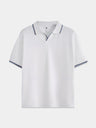 Polo con scollo a V Timeless - Aurelio Club