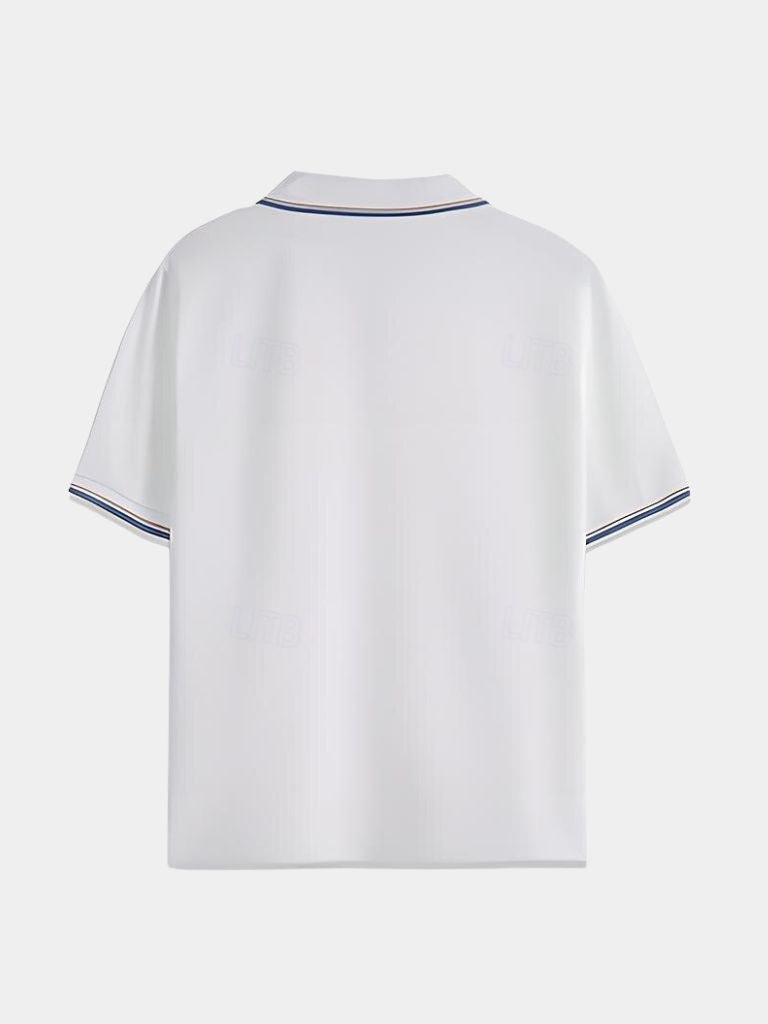 Polo con scollo a V Timeless - Aurelio Club
