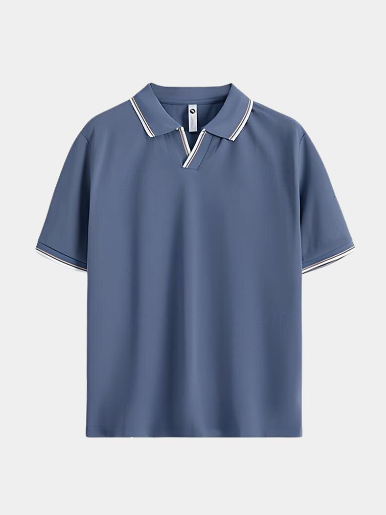 Polo con scollo a V Timeless - Aurelio Club
