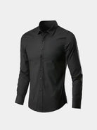 Camicia elasticizzata a maniche lunghe con vita sagomata - Aurelio Club